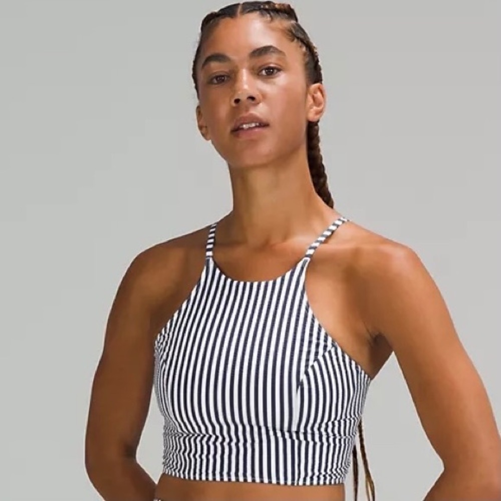 Lululemon Seersucker Swim Bikini Set